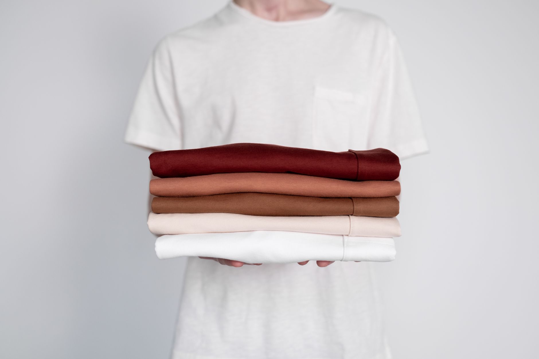 Knitwear and t-shirts